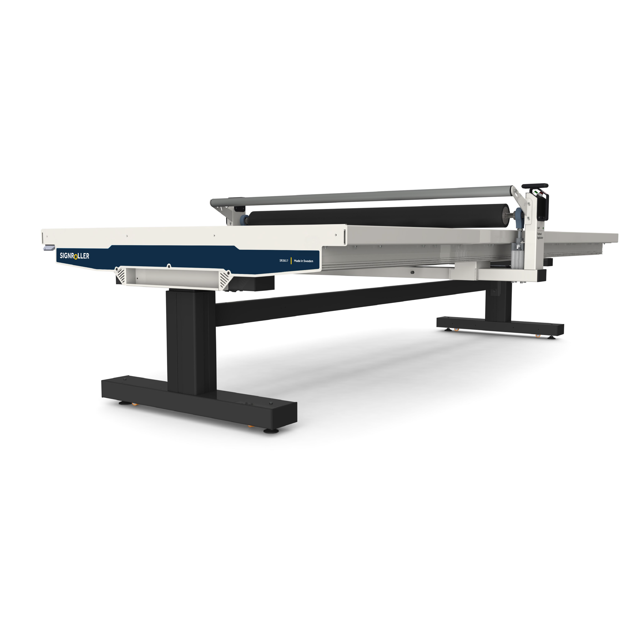 SIGNROLLER 3617 Pneumatic Flatbed Applicator Worktable | 5×10 Sign Mounting Table